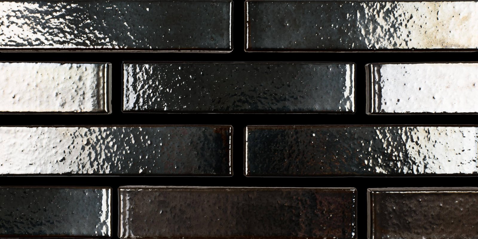 Metallic Ceramic Glazed Brick OBSIDIAN Merit Industries